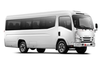 Isuzu ELF Long Giga - Bali Bus Hire
